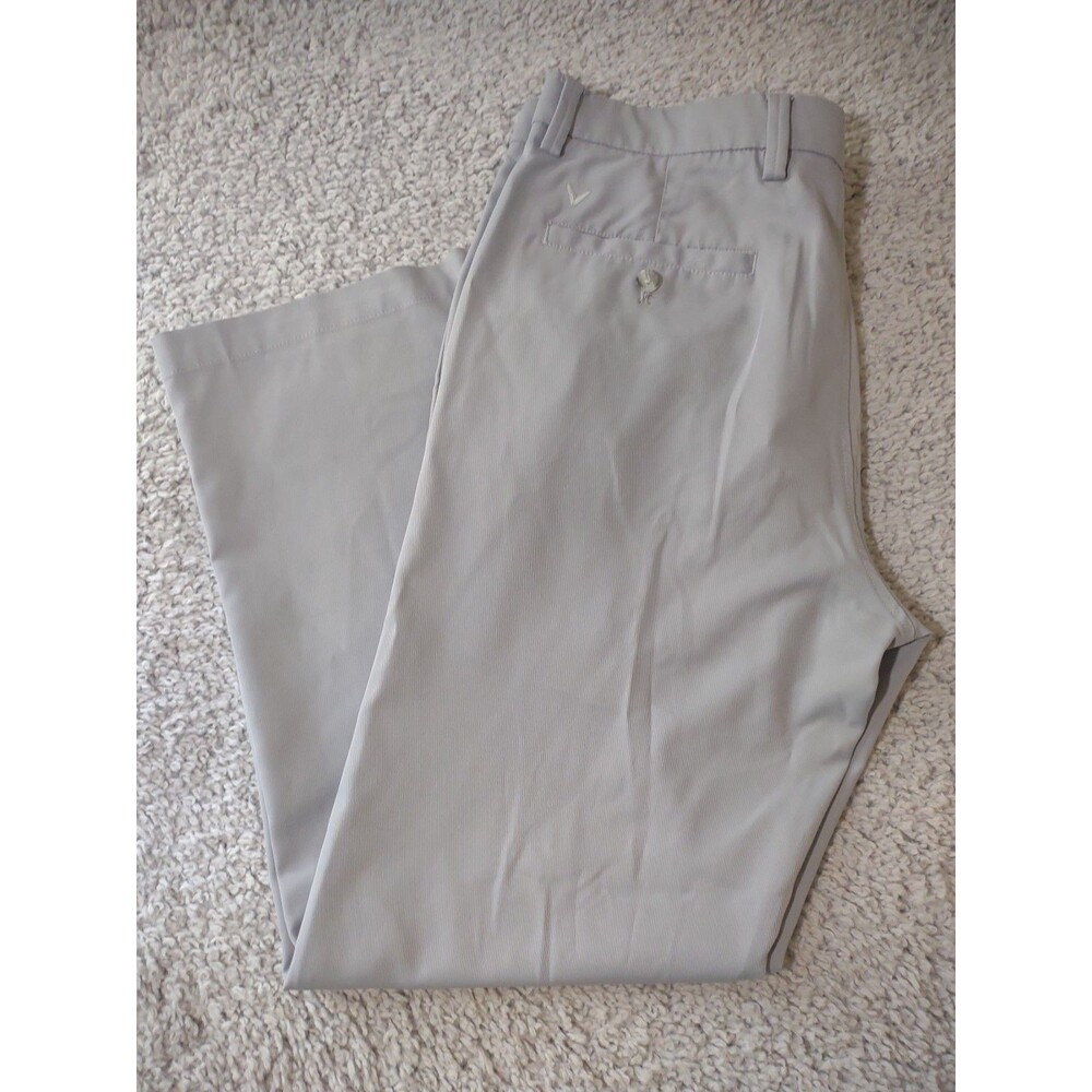 Callaway Golf Pants Mens 34x30 Gray Athletic Performance Stretch Waist